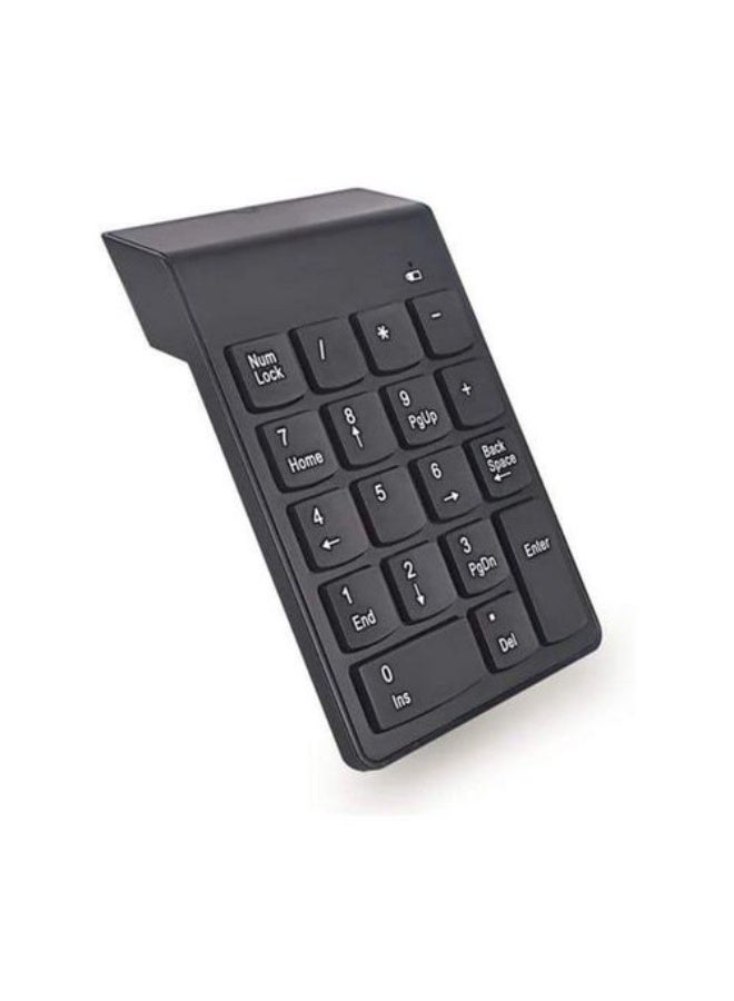 ADMIN TECHNOLOGY 2.4GHz Wireless Numeric Keypad with 18 Keys & USB Receiver - Portable Slim Mini Number Pad for Financial Accounting, Compatible with Laptop, Desktop & PC - Image 4